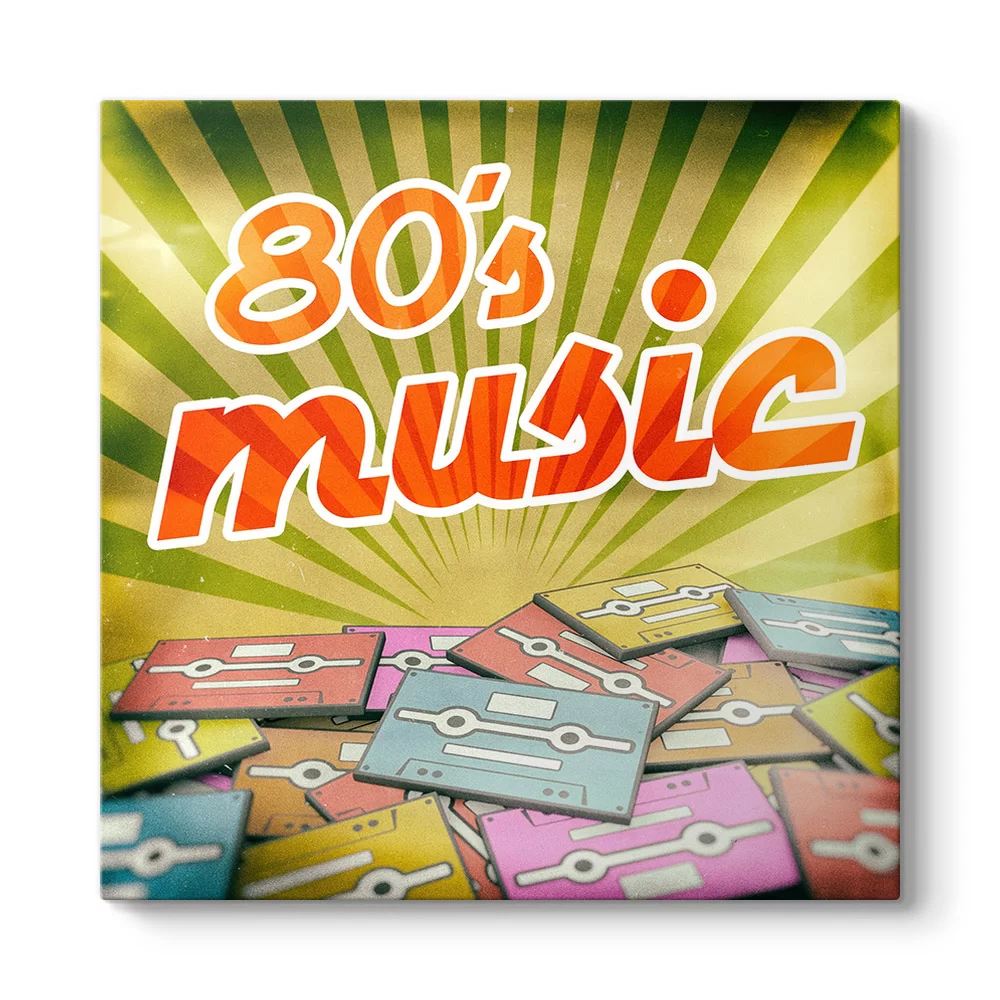 80's Music Tablosu - Model 3